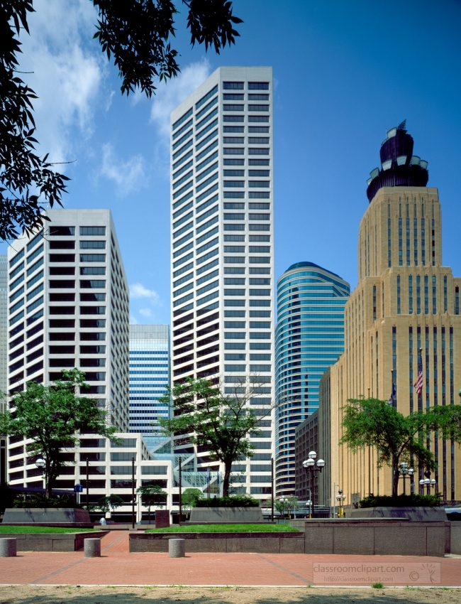 buildings minneapolis minnesota Classroom Clip Art