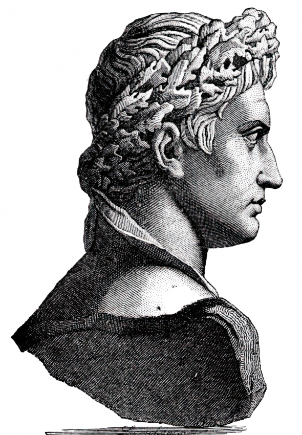 Free Caius Julius Cæsar Octavianus Augustus - Classroom Clipart