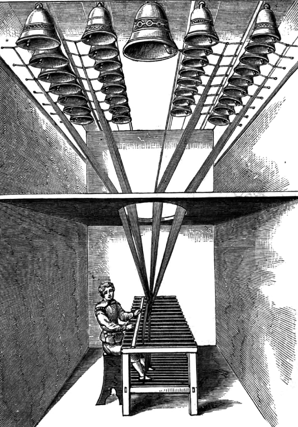 Carillion Musical Instrument Illustration Classroom Clip Art