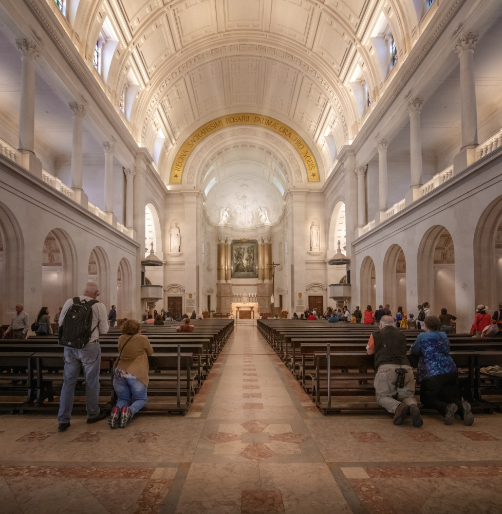 interior our lady of fatima basilica portugal - Classroom Clip Art