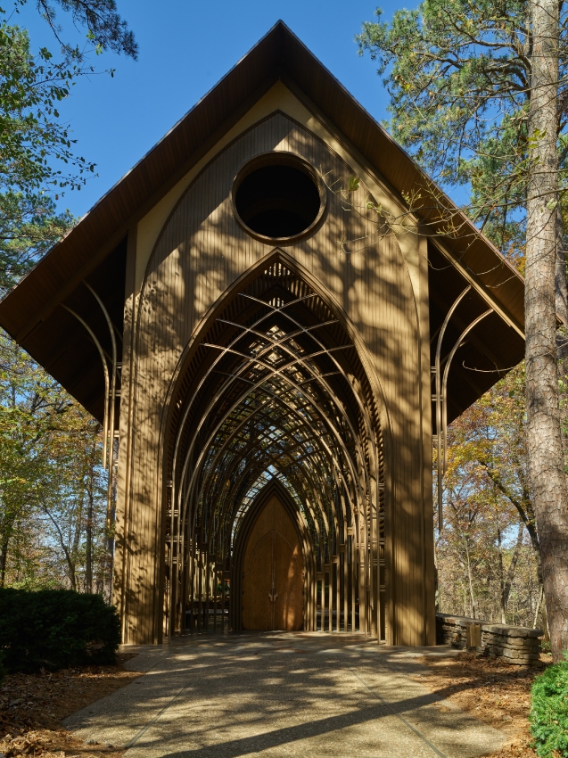 Mildred B. Cooper Memorial Chapel In The Tiny Arkansas Town Of B ...