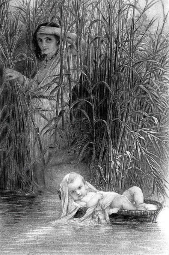 Historical PersonalitiesMoses In The Bulrushes