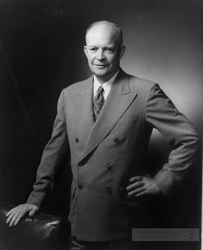 President Dwight D. Eisenhower - Classroom Clipart