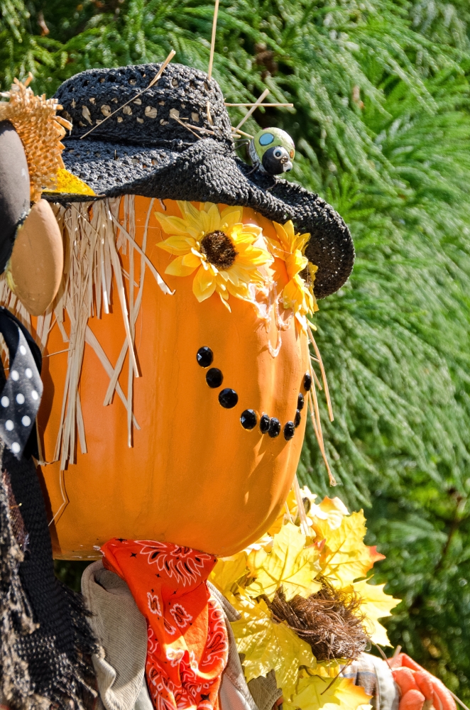 Pumpkin Scarecrow - Classroom Clip Art