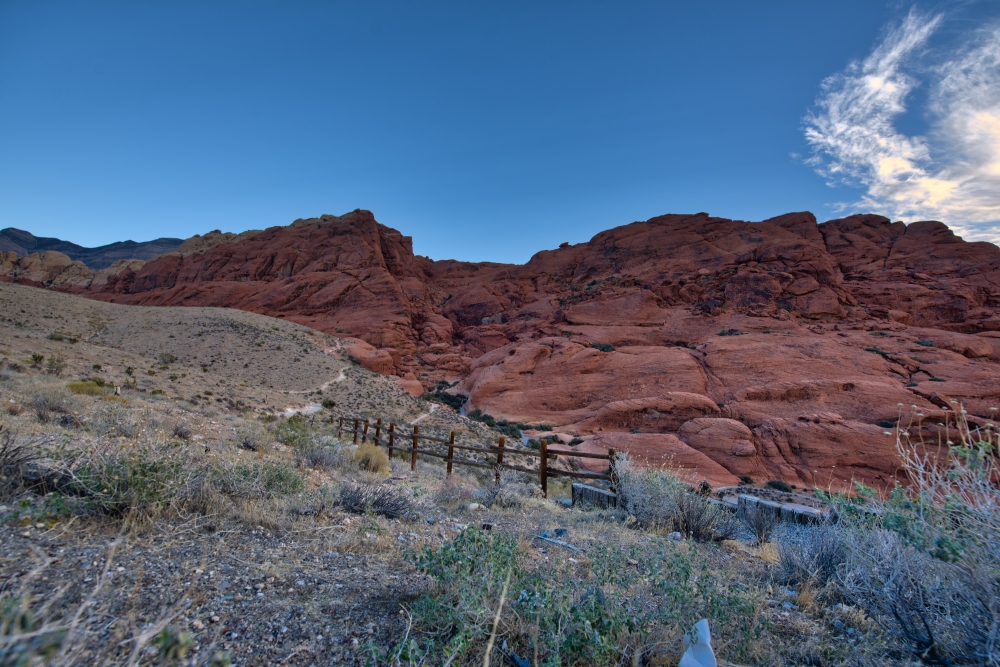 Scenery Photos-sunrise at red rock canyon mojave desert nevada