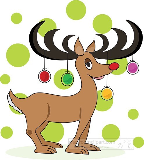 decorated crhistmas tree with ornaments decoration clipart Classroom