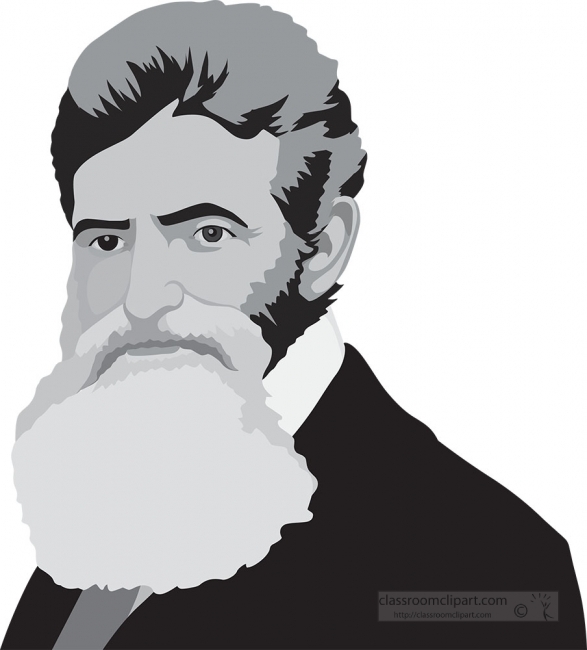 john brown gray color clipart Classroom Clipart