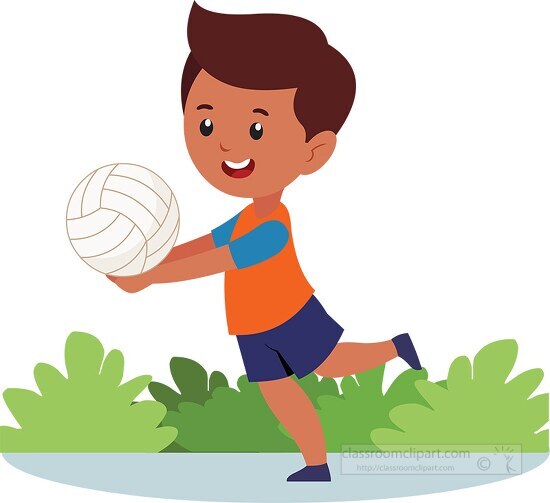 volleyball serving clipart - Classroom Clip Art