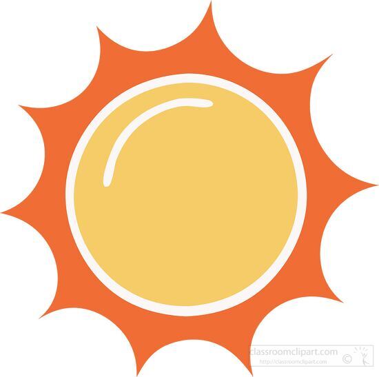 sun rays weather icon