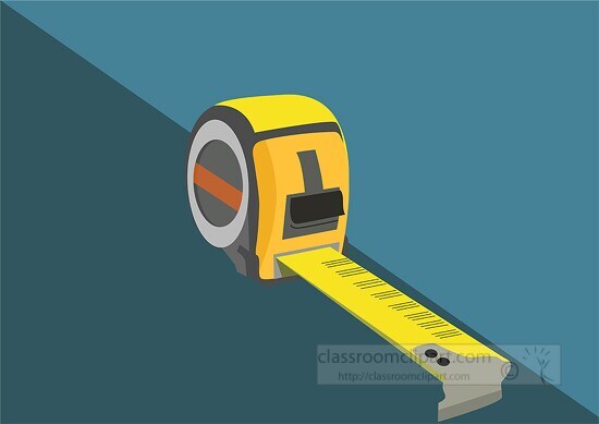 tape measure with background vector clipart