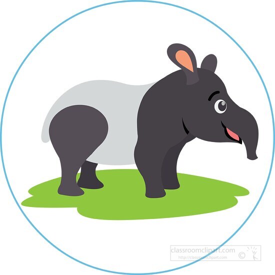 Tapir Animal Clipart