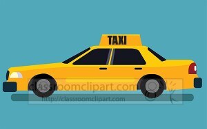 Taxi Transportation Clipart
