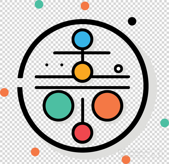 transparent png circles in a cirvle design element