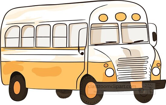 Mini Bus School, Bus Drawing, School Drawing, Bus Sketch PNG and Vector  with Transparent Background for Free Download