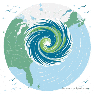 hurricane storm swirling earth animated gif