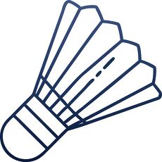 Badminton Shuttlecock Icon