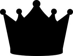 Black Crown Silhouette