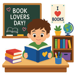 Book Lovers Day Classroom Reading
