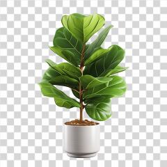 Bringing Greenery Indoors With a Fiddle Leaf Fig Plant