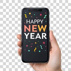 Celebrate the New Year With a Cheerful Mobile Greeting