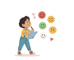Child Mood Tracker With Emotion Faces