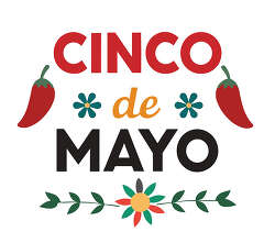 Cinco de Mayo Red Chili Peppers Lettering