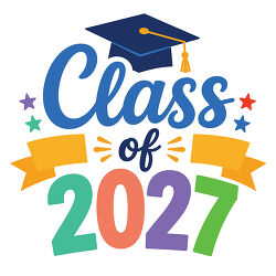 Class of 2027 Graduation Cap