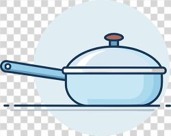 cooking pan with lid