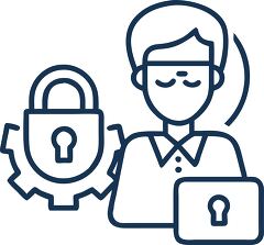 cybersecurity analyst icon