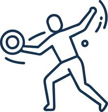 Discus Thrower Competing Icon