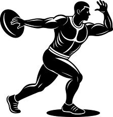 discus thrower silhouette