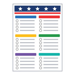 Election Ballot Form