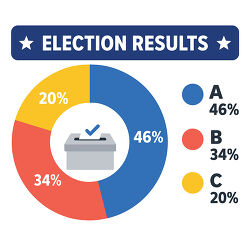 Election Results Pie Chart