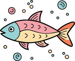 fish colorful playful icon clip art (1)