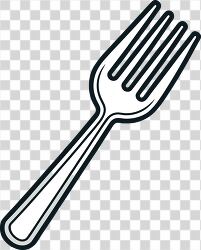 fork utensil illustration