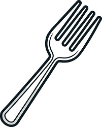 fork utensil illustration