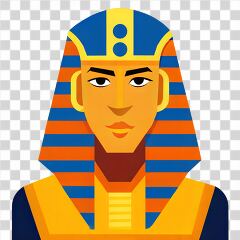 Historical Representation of an Ancient Egyptian Ruler