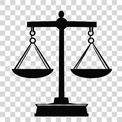 Icon Representing Unbalanced Scales Symbolizing Inequity