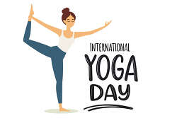 International Yoga Day Dancer Pose