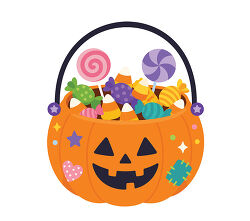 Jack O Lantern Candy Bucket