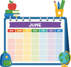 June School Calendar