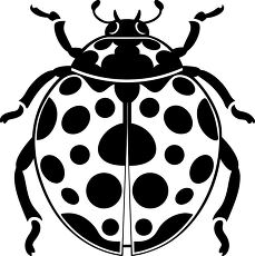 ladybug silhouette