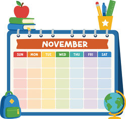 November School Calendar