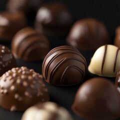 Delicious Assortment of Handcrafted Chocolate Balls