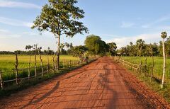 Discovering Countryside Near Angkor Wat Cambodia