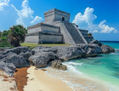 Explore Ancient Mayan Ruins Along Tulums Beautiful Coast