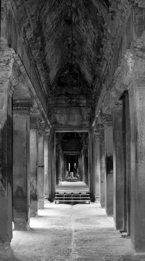 Exploring the Ancient Corridors of Angkor Wat in Cambodia