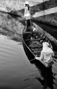 Exploring the Waterways of Siem Reap Near Angkor Wat