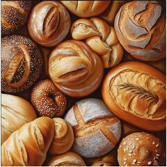 Freshly Baked Assortment of Bread