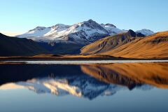 Majestic Twilight in Icelands Serene Landscape